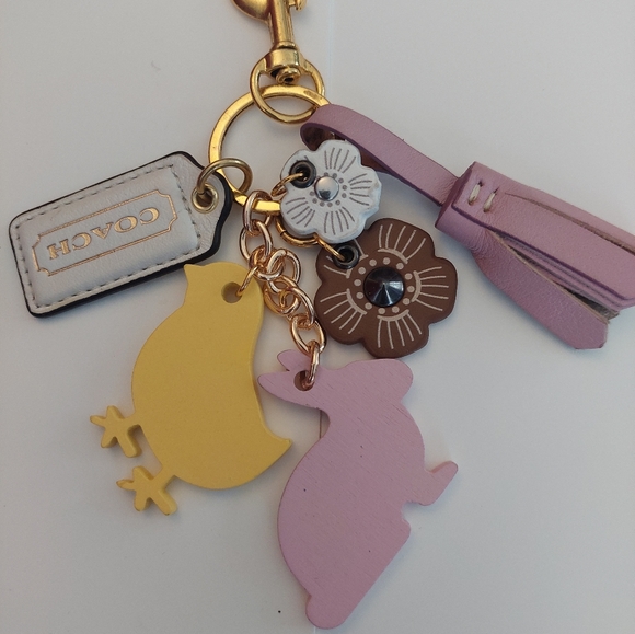 Coach Hangtag Keychain Easter For handbags - Picture 5 of 5